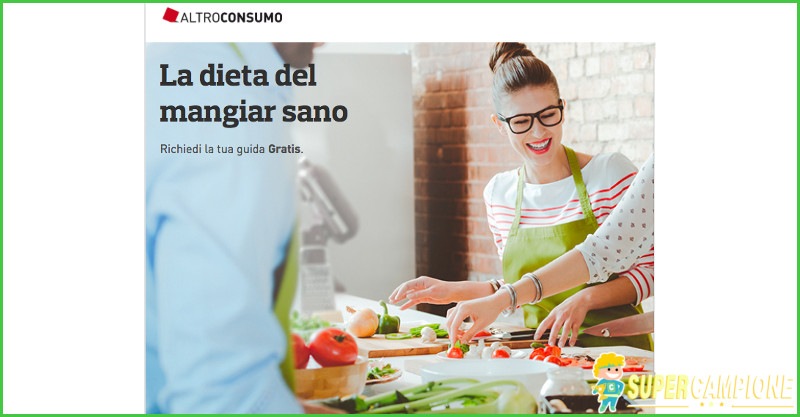 Omaggio Altroconsumo: guida Dieta del mangiar sano